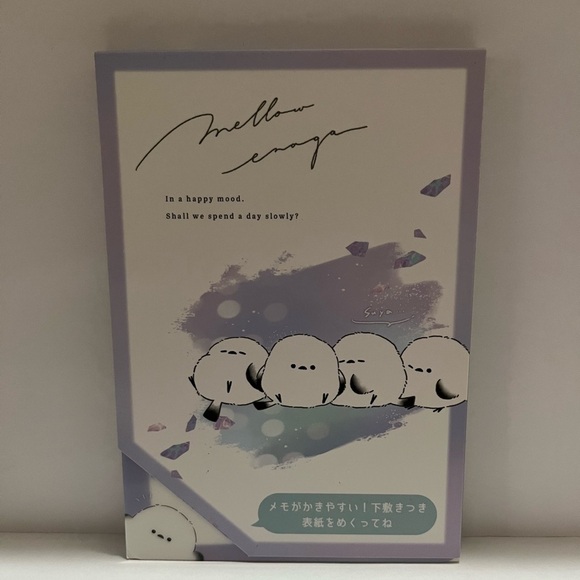 Enaga Long Tailed Bird Memo Pad from Japan - Picture 2 of 8